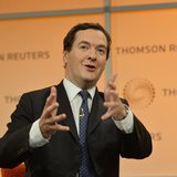 Britain's Chancellor of the Exchequer George Osborne speaks at a Thomson Reuters Newsmaker event at Canary Wharf in London October 22, 2013. Britain's Chancellor of the Exchequer George Osborne speaks at a Thomson Reuters Newsmaker event at Canary Wharf in London October 22, 2013.