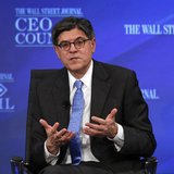 U.S. Treasury Secretary Jack Lew answers a question during the Wall Street Journal's CEO Council annual meeting in Washington, November 19, U.S. Treasury Secretary Jack Lew answers a question during the Wall Street Journal's CEO Council annual meeting in Washington, November 19,