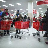 People shop inside a Target store during Black Friday sales in the Brooklyn borough of New York, November 29, 2013. REUTERS/Eric Thayer People shop inside a Target store during Black Friday sales in the Brooklyn borough of New York, November 29, 2013. REUTERS/Eric Thayer