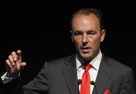 Kyle Bass, founder and principal of Hayman Capital Management, L.P., speaks at the Sohn Investment Conference in New York, May 8, 2013. REUT Kyle Bass, founder and principal of Hayman Capital Management, L.P., speaks at the Sohn Investment Conference in New York, May 8, 2013. REUT