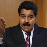 Venezuela's President Nicolas Maduro speaks during a meeting with ministers and lawmakers of the National Assembly at Miraflores Palace in C Venezuela's President Nicolas Maduro speaks during a meeting with ministers and lawmakers of the National Assembly at Miraflores Palace in C