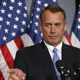 U.S. House Speaker John Boehner (R-OH) calls on a reporter during a news conference at the Republican National Committee offices on Capitol U.S. House Speaker John Boehner (R-OH) calls on a reporter during a news conference at the Republican National Committee offices on Capitol