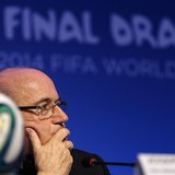FIFA President Sepp Blatter listens to a question during a news conference ahead of the 2014 World Cup draw at the Cost. The draw will be he FIFA President Sepp Blatter listens to a question during a news conference ahead of the 2014 World Cup draw at the Cost. The draw will be he