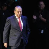 Mexican billionaire Carlos Slim walks on stage for an event of the Fundacion Telmex Mexico Siglo XXI (Telmex Foundation Mexico XXI Century) Mexican billionaire Carlos Slim walks on stage for an event of the Fundacion Telmex Mexico Siglo XXI (Telmex Foundation Mexico XXI Century)