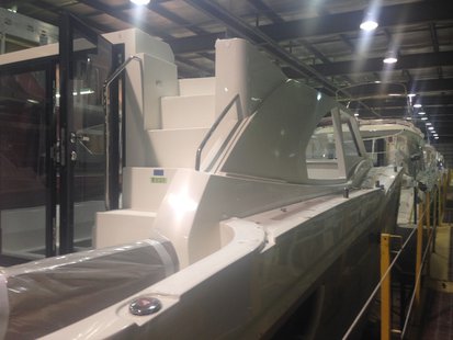 Boat at Marquis Yachts in Pulaski. (Photo from: FOX 11). Boat at Marquis Yachts in Pulaski. (Photo from: FOX 11).