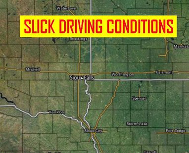 KELO AM listeners face slick driving conditions for this morning's commute. Check KELO.com for school late starts. (MB Image) KELO AM listeners face slick driving conditions for this morning's commute. Check KELO.com for school late starts. (MB Image)