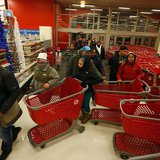 Thanksgiving Day holiday shoppers enter the Target retail store in Chicago, Illinois, November 28, 2013. REUTERS/Jeff Haynes Thanksgiving Day holiday shoppers enter the Target retail store in Chicago, Illinois, November 28, 2013. REUTERS/Jeff Haynes
