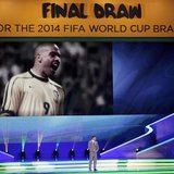Former Brazil soccer player Ronaldo speaks on stage during the draw for the 2014 World Cup at the Costa do Sauipe resort in Sao Joao da Mata Former Brazil soccer player Ronaldo speaks on stage during the draw for the 2014 World Cup at the Costa do Sauipe resort in Sao Joao da Mata