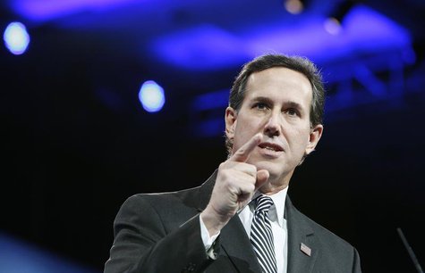 Former U.S. Senator Rick Santorum (R-PA) speaks to the Conservative Political Action Conference (CPAC) in National Harbor, Maryland, March 1 Former U.S. Senator Rick Santorum (R-PA) speaks to the Conservative Political Action Conference (CPAC) in National Harbor, Maryland, March 1