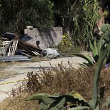 A container reportedly used to transport cobalt-60 (C) that was being sent from a hospital to a radioactive waste-storage center, is seen at A container reportedly used to transport cobalt-60 (C) that was being sent from a hospital to a radioactive waste-storage center, is seen at