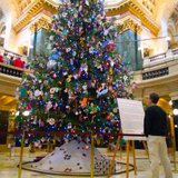 State capitol Christmas Tree in Madison (Photo: Wisconsin Radio Network)
State capitol Christmas Tree in Madison (Photo: Wisconsin Radio Network)