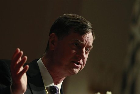 Chicago Federal Reserve Bank President Charles Evans speaks during the Sasin Bangkok Forum in this file photo from July 9, 2012. REUTERS/Suk Chicago Federal Reserve Bank President Charles Evans speaks during the Sasin Bangkok Forum in this file photo from July 9, 2012. REUTERS/Suk