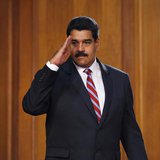 Venezuela's President Nicolas Maduro arrives at a meeting with ministers and lawmakers of the National Assembly at Miraflores Palace in Cara Venezuela's President Nicolas Maduro arrives at a meeting with ministers and lawmakers of the National Assembly at Miraflores Palace in Cara