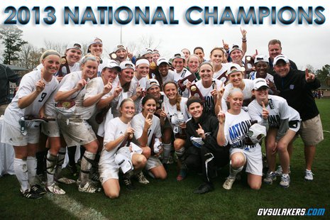 GVSU Women's Soccer National Champions GVSU Women's Soccer National Champions
