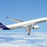 An Airbus A350-900, a mid-sized, long-haul aircraft, is seen in this computer generated handout image released by Airbus Industries on Octob An Airbus A350-900, a mid-sized, long-haul aircraft, is seen in this computer generated handout image released by Airbus Industries on Octob