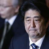Japan's Prime Minister Shinzo Abe attends at the plenary session of the Lower House of the parliament as it rejects a no-confidence resoluti Japan's Prime Minister Shinzo Abe attends at the plenary session of the Lower House of the parliament as it rejects a no-confidence resoluti