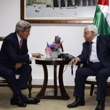 U.S. Secretary of State John Kerry (L) meets Palestinian President Mahmoud Abbas in the West Bank city of Ramallah December 5, 2013. REUTERS U.S. Secretary of State John Kerry (L) meets Palestinian President Mahmoud Abbas in the West Bank city of Ramallah December 5, 2013. REUTERS
