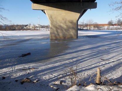 Guns found on the ice of Wisconsin River under bridge Photo: Wausau Police Dept. Guns found on the ice of Wisconsin River under bridge Photo: Wausau Police Dept.
