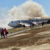 Passengers evacuate the Asiana Airlines Boeing 777 aircraft after a crash landing at San Francisco International Airport in California July Passengers evacuate the Asiana Airlines Boeing 777 aircraft after a crash landing at San Francisco International Airport in California July