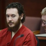 James Holmes and his defense attorney Daniel King (R) sit in court for an advisement hearing at the Arapahoe County Justice Center in Centen James Holmes and his defense attorney Daniel King (R) sit in court for an advisement hearing at the Arapahoe County Justice Center in Centen