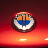 The Fisker automotive electric Atlantic sedan logo is seen during its unveiling ahead of the 2012 International Auto Show in New York April The Fisker automotive electric Atlantic sedan logo is seen during its unveiling ahead of the 2012 International Auto Show in New York April