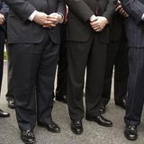 Financial Chief Executives wait to speak to the media at the White House after a meeting about the economy with U.S. President Barack Obama Financial Chief Executives wait to speak to the media at the White House after a meeting about the economy with U.S. President Barack Obama
