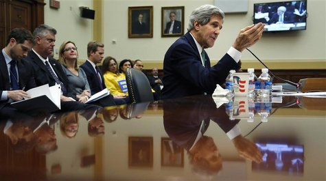U.S. Secretary of State John Kerry testifies on agreements over Iran's nuclear programs, before the House Foreign Affairs Committee on Capit U.S. Secretary of State John Kerry testifies on agreements over Iran's nuclear programs, before the House Foreign Affairs Committee on Capit