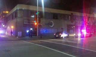 Police respond to a shooting at Luna Lounge in Appleton on Sunday, Dec. 8, 2013. (Photo from FOX 11). Police respond to a shooting at Luna Lounge in Appleton on Sunday, Dec. 8, 2013. (Photo from FOX 11).