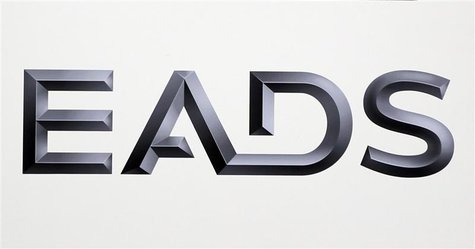 Logo of EADS is seen at the European aerospace and defence group EADS headquarters in Les Mureaux near Paris in this January 12, 2011 file p Logo of EADS is seen at the European aerospace and defence group EADS headquarters in Les Mureaux near Paris in this January 12, 2011 file p