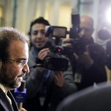 Iran's ambassador to the International Atomic Energy Agency (IAEA) Reza Najafi arrives for a meeting at the headquarters of the IAEA in Vien Iran's ambassador to the International Atomic Energy Agency (IAEA) Reza Najafi arrives for a meeting at the headquarters of the IAEA in Vien