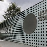 The logos of Gannett Co and its flagship newspaper, USA Today, are seen outside their corporate headquarters in McLean, Virginia, July 23, 2 The logos of Gannett Co and its flagship newspaper, USA Today, are seen outside their corporate headquarters in McLean, Virginia, July 23, 2