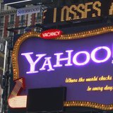 A Yahoo billboard is seen in New York's Times Square October 19, 2010. Yahoo Inc will be reporting its quarterly earnings Tuesday. REUTERS/B A Yahoo billboard is seen in New York's Times Square October 19, 2010. Yahoo Inc will be reporting its quarterly earnings Tuesday. REUTERS/B