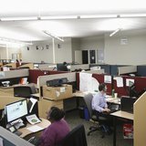 Customer service agents at Covered California's Concord call center work during the opening day of enrollment of the Patient Protection and Customer service agents at Covered California's Concord call center work during the opening day of enrollment of the Patient Protection and