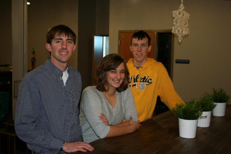 Three SDSU students organized a benefit banquet that raised more than $12,000 for the Rancher Relief Fund. Left to right: Ben Stout, SDSU Students Association President; Loretta Bartosh, agriculture education major and Drew Kraft, agriculture economics and mathematics major. (SDSU.edu) Three SDSU students organized a benefit banquet that raised more than $12,000 for the Rancher Relief Fund. Left to right: Ben Stout, SDSU Students Association President; Loretta Bartosh, agriculture education major and Drew Kraft, agriculture economics and mathematics major. (SDSU.edu)