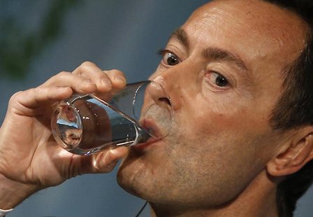 Airbus President and Chief Executive Officer Fabrice Bregier drinks water as he delivers a speech at the Global Management Forum in Tokyo Oc Airbus President and Chief Executive Officer Fabrice Bregier drinks water as he delivers a speech at the Global Management Forum in Tokyo Oc