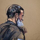 A courtroom sketch shows Nazih al-Ragye known by the alias Abu Anas al-Liby as he appears in Manhattan Federal Court for an arraignment in N A courtroom sketch shows Nazih al-Ragye known by the alias Abu Anas al-Liby as he appears in Manhattan Federal Court for an arraignment in N