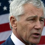 U.S. Secretary of Defense Chuck Hagel speaks to reporters at the Al Udeid Airbase, west of Doha December 10, 2013. REUTERS/Mark Wilson/Pool U.S. Secretary of Defense Chuck Hagel speaks to reporters at the Al Udeid Airbase, west of Doha December 10, 2013. REUTERS/Mark Wilson/Pool