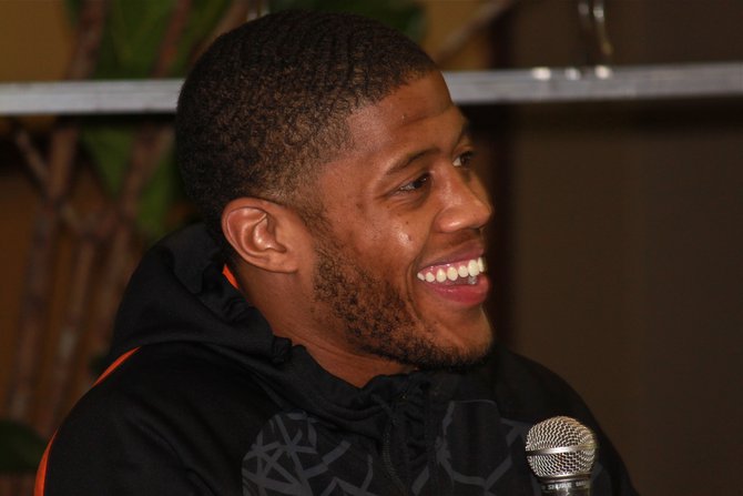 Jarrett Boykin on James Jones' radio show in Green Bay
