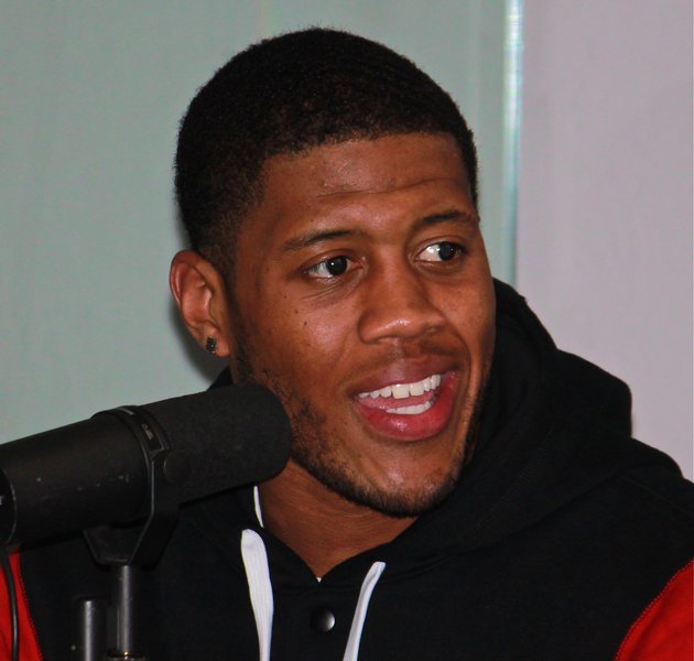Jarrett Boykin on the 5th Quarter radio show in Green Bay