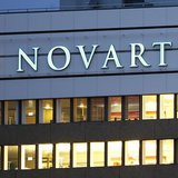 The logo of Swiss drugmaker Novartis is seen at its headquarters in Basel October 22, 2013. REUTERS/Arnd Wiegmann The logo of Swiss drugmaker Novartis is seen at its headquarters in Basel October 22, 2013. REUTERS/Arnd Wiegmann