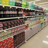 A shopper walks by the sodas aisle at a grocery store in Los Angeles April 7, 2011. REUTERS/Mario Anzuoni A shopper walks by the sodas aisle at a grocery store in Los Angeles April 7, 2011. REUTERS/Mario Anzuoni