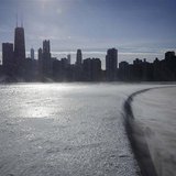 Ice covers the shore of Lake Michigan in Chicago where temperatures have dropped well below freezing, December 12, 2013. REUTERS/John Gress Ice covers the shore of Lake Michigan in Chicago where temperatures have dropped well below freezing, December 12, 2013. REUTERS/John Gress