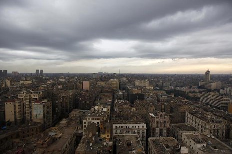 A general view of the stormy sky in Cairo, Egypt December 13, 2013. REUTERS/Mohamed Abd El Ghany A general view of the stormy sky in Cairo, Egypt December 13, 2013. REUTERS/Mohamed Abd El Ghany
