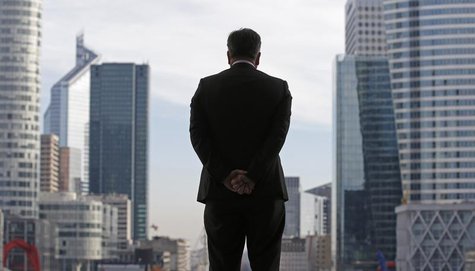 A Businessman is silhouetted as he stands under the Arche de la Defense, in the financial district west of Paris, November 20, 2012. REUTERS A Businessman is silhouetted as he stands under the Arche de la Defense, in the financial district west of Paris, November 20, 2012. REUTERS
