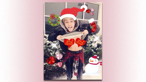 Image courtesy of Image courtesy Miley Cyrus via Twitter (via ABC News Radio) Image courtesy of Image courtesy Miley Cyrus via Twitter (via ABC News Radio)