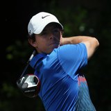 Northern Ireland's Rory McIlroy hits a shot on the seventh hole during the fourth round of the Australian Open golf tournament at Royal Sydn Northern Ireland's Rory McIlroy hits a shot on the seventh hole during the fourth round of the Australian Open golf tournament at Royal Sydn