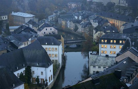 The Petrusse river is seen in the general view of the city of Luxembourg in this November 20, 2012 file photo. REUTERS/Francois Lenoir/Files The Petrusse river is seen in the general view of the city of Luxembourg in this November 20, 2012 file photo. REUTERS/Francois Lenoir/Files