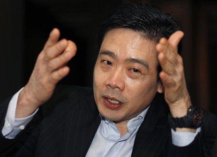 Samin Tan, an Indonesian major shareholder of Bumi Plc and Borneo Lumbung Energy and Metal speaks during an interview in Jakarta February 7, Samin Tan, an Indonesian major shareholder of Bumi Plc and Borneo Lumbung Energy and Metal speaks during an interview in Jakarta February 7,