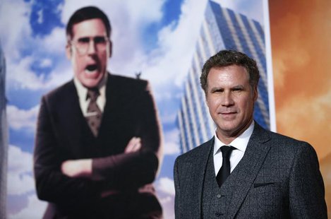 Actor Will Ferrell poses at the UK Premiere of the film Anchorman 2 in Leicester Square, London, December 11, 2013. REUTERS/Andrew Winning Actor Will Ferrell poses at the UK Premiere of the film Anchorman 2 in Leicester Square, London, December 11, 2013. REUTERS/Andrew Winning