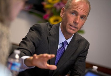 Boeing Defense, Space and Security CEO Dennis Muilenburg is pictured at the Reuters Aerospace and Defense Summit in Washington, September 3, Boeing Defense, Space and Security CEO Dennis Muilenburg is pictured at the Reuters Aerospace and Defense Summit in Washington, September 3,